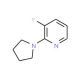 3-Fluoro-2-(pyrrolidin-1-yl)pyridine (CAS 1133115-40-8) - chemical structure image