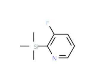 3-Fluoro-2-(trimethylsilyl)pyridine (CAS 87674-09-7) - chemical structure image
