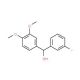 3-Fluoro-3′,4′-dimethoxybenzhydrol (CAS 844683-67-6) - chemical structure image