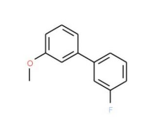 3-Fluoro-3&prime;-methoxybiphenyl (CAS 80254-68-8) - chemical structure image