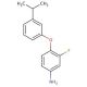 3-Fluoro-4-(3-isopropylphenoxy)aniline - chemical structure image