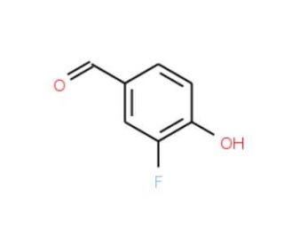 3-Fluoro-4-hydroxybenzaldehyde (CAS 405-05-0) - chemical structure image