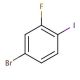 3-Fluoro-4-iodobromobenzene (CAS 105931-73-5) - chemical structure image