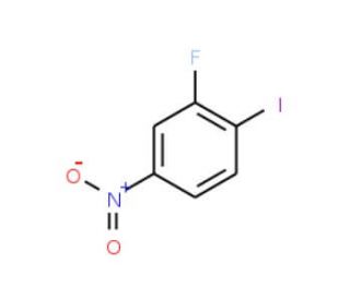 3-Fluoro-4-iodonitrobenzene (CAS 2996-30-7) - chemical structure image