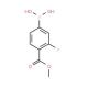 3-Fluoro-4-methoxycarbonylphenylboronic acid (CAS 505083-04-5) - chemical structure image