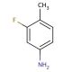 3-Fluoro-4-methylaniline (CAS 452-77-7) - chemical structure image