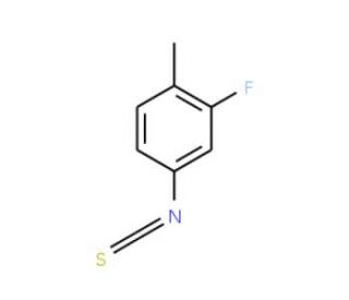 3-Fluoro-4-methylphenyl isothiocyanate (CAS 102561-42-2) - chemical structure image