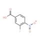 3-Fluoro-4-nitrobenzoic acid (CAS 403-21-4) - chemical structure image