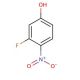 3-Fluoro-4-nitrophenol (CAS 394-41-2) - chemical structure image