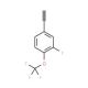 3-Fluoro-4-(trifluoromethoxy)phenylacetylene (CAS 912617-68-6) - chemical structure image