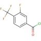 3-Fluoro-4-(trifluoromethyl)benzoyl chloride (CAS 216144-68-2) - chemical structure image