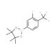 3-Fluoro-4-(trifluoromethyl)phenylboronic acid pinacol ester (CAS 445303-67-3) - chemical structure image