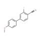 3-Fluoro-4′-methoxy[1,1′-biphenyl]-4-carbonitrile - chemical structure image