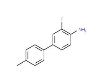 3-Fluoro-4&prime;-methyl[1,1&prime;-biphenyl]-4-amine (CAS 893735-45-0) - chemical structure image