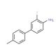 3-Fluoro-4′-methyl[1,1′-biphenyl]-4-amine (CAS 893735-45-0) - chemical structure image