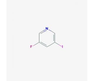3-Fluoro-5-iodopyridine (CAS 757950-13-3) - chemical structure image