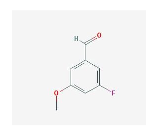 3-Fluoro-5-methoxybenzaldehyde (CAS 699016-24-5) - chemical structure image