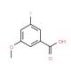 3-Fluoro-5-methoxybenzoic acid (CAS 176548-72-4) - chemical structure image