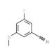 3-Fluoro-5-methoxybenzonitrile (CAS 439280-18-9) - chemical structure image