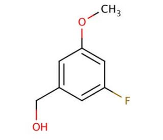 3-Fluoro-5-methoxybenzyl alcohol - chemical structure image
