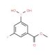 3-Fluoro-5-(methoxycarbonyl)benzeneboronic acid (CAS 871329-62-3) - chemical structure image