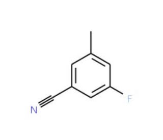 3-Fluoro-5-methylbenzonitrile (CAS 216976-30-6) - chemical structure image