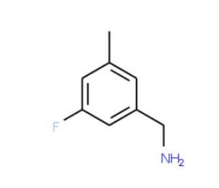 3-Fluoro-5-methylbenzylamine - chemical structure image