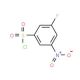 3-fluoro-5-nitrobenzene-1-sulfonyl chloride - chemical structure image