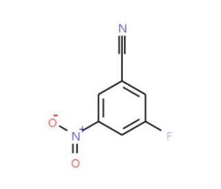 3-Fluoro-5-nitrobenzonitrile (CAS 110882-60-5) - chemical structure image