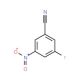 3-Fluoro-5-nitrobenzonitrile (CAS 110882-60-5) - chemical structure image
