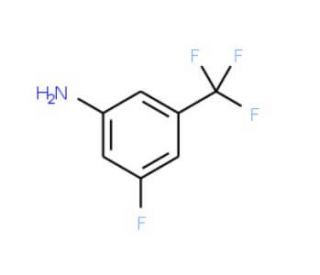3-Fluoro-5-(trifluoromethyl)aniline (CAS 454-67-1) - chemical structure image