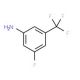 3-Fluoro-5-(trifluoromethyl)aniline (CAS 454-67-1) - chemical structure image