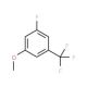 3-Fluoro-5-(trifluoromethyl)anisole (CAS 261951-79-5) - chemical structure image