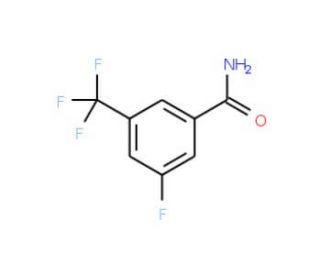 3-Fluoro-5-(trifluoromethyl)benzamide (CAS 207986-20-7) - chemical structure image