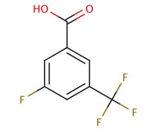 3-Fluoro-5-(trifluoromethyl)benzoic acid (CAS 161622-05-5) - chemical structure image