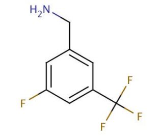 3-Fluoro-5-(trifluoromethyl)benzylamine (CAS 150517-77-4) - chemical structure image
