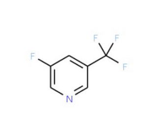 3-Fluoro-5-(trifluoromethyl)pyridine (CAS 89402-28-8) - chemical structure image