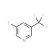 3-Fluoro-5-(trifluoromethyl)pyridine (CAS 89402-28-8) - chemical structure image