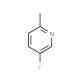 3-Fluoro-6-methylpyridine (CAS 31181-53-0) - chemical structure image