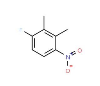 3-Fluoro-6-nitro-o-xylene (CAS 1736-87-4) - chemical structure image