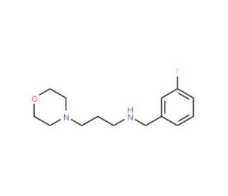 (3-Fluoro-benzyl)-(3-morpholin-4-yl-propyl)-amine - chemical structure image