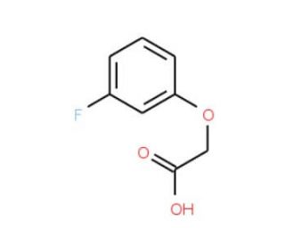 (3-Fluoro-phenoxy)-acetic acid (CAS 404-98-8) - chemical structure image