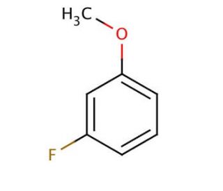 3-Fluoroanisole (CAS 456-49-5) - chemical structure image