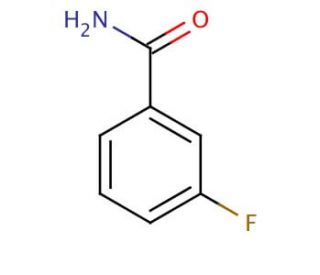 3-Fluorobenzamide (CAS 455-37-8) - chemical structure image