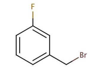 3-Fluorobenzyl bromide (CAS 456-41-7) - chemical structure image