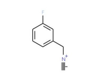 3-Fluorobenzylisocyanide (CAS 602261-87-0) - chemical structure image