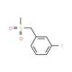 3-Fluorobenzylmethylsulfone (CAS 25195-47-5) - chemical structure image