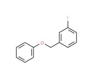 3-Fluorobenzyloxybenzene (CAS 19962-21-1) - chemical structure image
