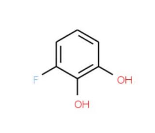 3-Fluorocatechol (CAS 363-52-0) - chemical structure image