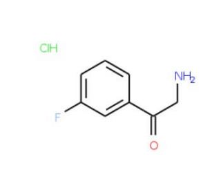 3-Fluorophenacylamine hydrochloride (CAS 93102-97-7) - chemical structure image